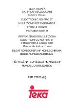 Preview for 1 page of Teka RMF 75920 Instruction Booklet