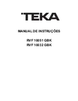 Предварительный просмотр 29 страницы Teka RVF 10032 GBK User Manual