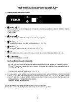 Preview for 7 page of Teka RVU 10020 GBK User Manual