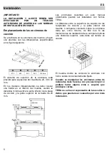 Предварительный просмотр 6 страницы Teka SL P60 3G 1P Installation Instructions And Recommendations For Use And Maintenance