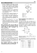 Предварительный просмотр 12 страницы Teka SL P60 3G 1P Installation Instructions And Recommendations For Use And Maintenance