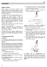 Preview for 22 page of Teka SL P60 3G 1P Installation Instructions And Recommendations For Use And Maintenance