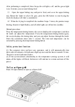 Preview for 8 page of Teka T Grill User Manual