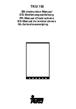 Teka TKI2 150 Instruction Manual preview