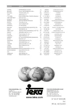 Preview for 315 page of Teka TKI3 145D User Manual