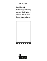 Preview for 1 page of Teka TKI3 150 User Manual