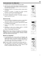 Предварительный просмотр 9 страницы Teka TMW 18 HG Instructions For Use Manual