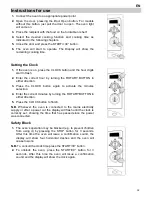 Предварительный просмотр 33 страницы Teka TMW 18 HG Instructions For Use Manual