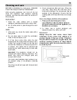 Предварительный просмотр 47 страницы Teka TMW 18 HG Instructions For Use Manual