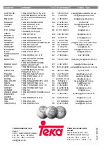 Предварительный просмотр 58 страницы Teka TMW 22.1 BIS Instruction Manual