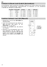 Предварительный просмотр 70 страницы Teka TMW 22.1 BIS Instruction Manual