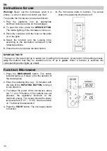 Предварительный просмотр 94 страницы Teka TMW 22.1 BIS Instruction Manual