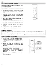 Предварительный просмотр 120 страницы Teka TMW 22.1 BIS Instruction Manual