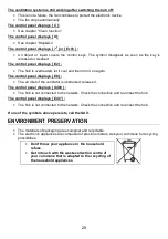 Предварительный просмотр 29 страницы Teka TPI380 Instruction Manual