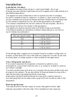 Preview for 22 page of Teka TS 138 Instruction Manual