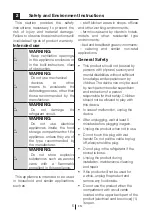 Preview for 5 page of Teka TS3 370 EU User Manual