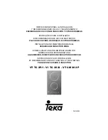 Preview for 1 page of Teka VI TC 30 2I Installation And Maintenance Manual