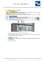 Preview for 13 page of Teka VIROLINE TOWER Operating Instructions Manual