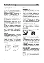 Предварительный просмотр 62 страницы Teka VR-TC-95 Instructions For Fitting And Use