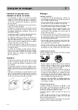 Предварительный просмотр 110 страницы Teka VR-TC-95 Instructions For Fitting And Use