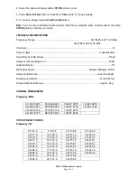 Preview for 5 page of TEKCOM Industries Limited TP-318 Owner'S Manual