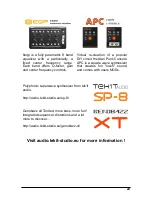 Preview for 22 page of Tek'it Audio 8eqf User Manual