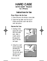 Preview for 1 page of Tekkeon HARD CASE Instructions For Use