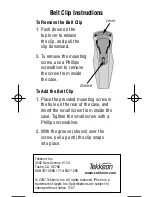 Preview for 2 page of Tekkeon HARD CASE Instructions For Use