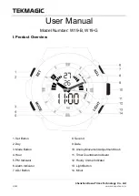 Предварительный просмотр 1 страницы TEKMAGIC W19-B User Manual