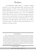 Tekmand Fader Wing Manual preview