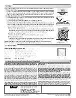 Предварительный просмотр 2 страницы Tekmar D 054 Data Brochure