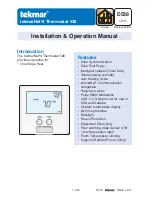 Preview for 1 page of Tekmar D538 Installation & Operation Manual