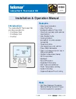 Preview for 1 page of Tekmar tekmarNet 2 530 Installation & Operation Manual