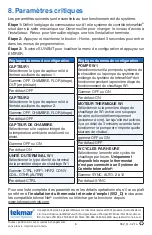 Preview for 8 page of Tekmar tekmarNet 552 Quick Setup Manual