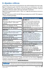 Preview for 12 page of Tekmar tekmarNet 552 Quick Setup Manual