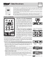 Preview for 1 page of Tekmar Timer 031 Data Brochure