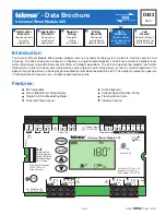 Preview for 1 page of Tekmar Universal Reset Module 422 Data Brochure