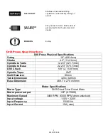 Preview for 8 page of Teknatool Nova 83700 Operation Manual