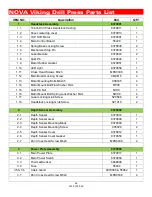 Preview for 42 page of Teknatool Nova 83700 Operation Manual