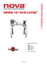 Teknatool nova ORION 55250 Operation Manual предпросмотр