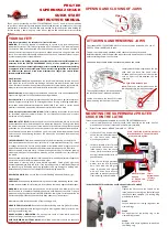 Teknatool PRO-TEKSUPERNOVA2 Quick Start Instruction Manual preview