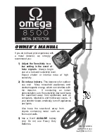 Teknetics Omega 8500 Owner'S Manual preview