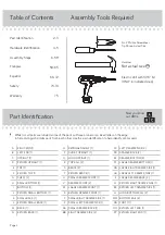 Preview for 2 page of Teknik 5421120 Assembly Instructions For Return On Left