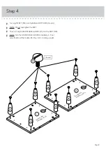 Preview for 9 page of Teknik 5421120 Assembly Instructions For Return On Left