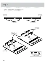 Preview for 12 page of Teknik 5421120 Assembly Instructions For Return On Left