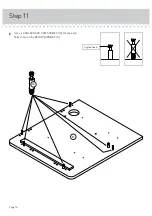 Preview for 16 page of Teknik 5421120 Assembly Instructions For Return On Left