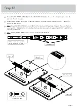 Preview for 17 page of Teknik 5421120 Assembly Instructions For Return On Left