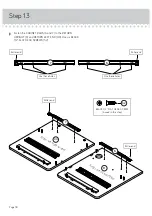 Preview for 18 page of Teknik 5421120 Assembly Instructions For Return On Left