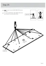 Preview for 31 page of Teknik 5421120 Assembly Instructions For Return On Left