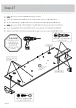 Preview for 32 page of Teknik 5421120 Assembly Instructions For Return On Left